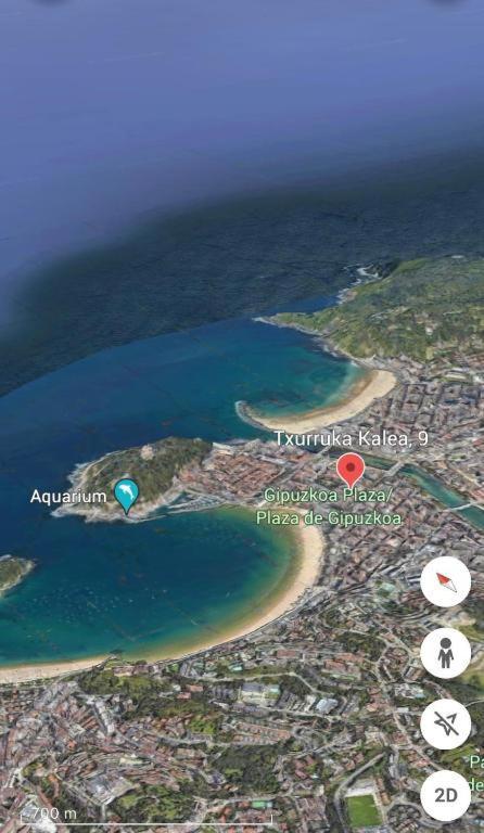 Apartamento Mentura Centro De San Sebastian Parking Free Ngoại thất bức ảnh